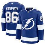 men8217s fanatics nikita kucherov blue tampa bay lightning home premium jersey – Vancouver Canucks Jerseys and Headwear Collection