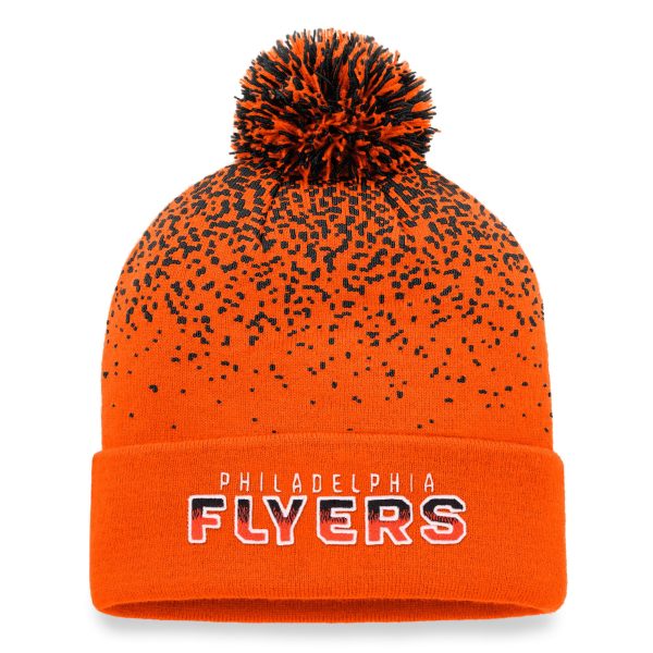 men8217s fanatics orange philadelphia flyers iconic gradient cuffed knit hat with pom – Vancouver Canucks Jerseys and Headwear Collection