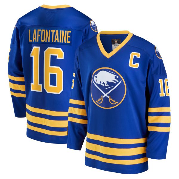 men8217s fanatics pat lafontaine royal buffalo sabres breakaway retired player jersey – Vancouver Canucks Jerseys and Headwear Collection