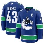 men8217s fanatics quinn hughes blue vancouver canucks home premium jersey – Vancouver Canucks Jerseys and Headwear Collection