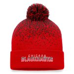 men8217s fanatics red chicago blackhawks iconic gradient cuffed knit hat with pom – Vancouver Canucks Jerseys and Headwear Collection