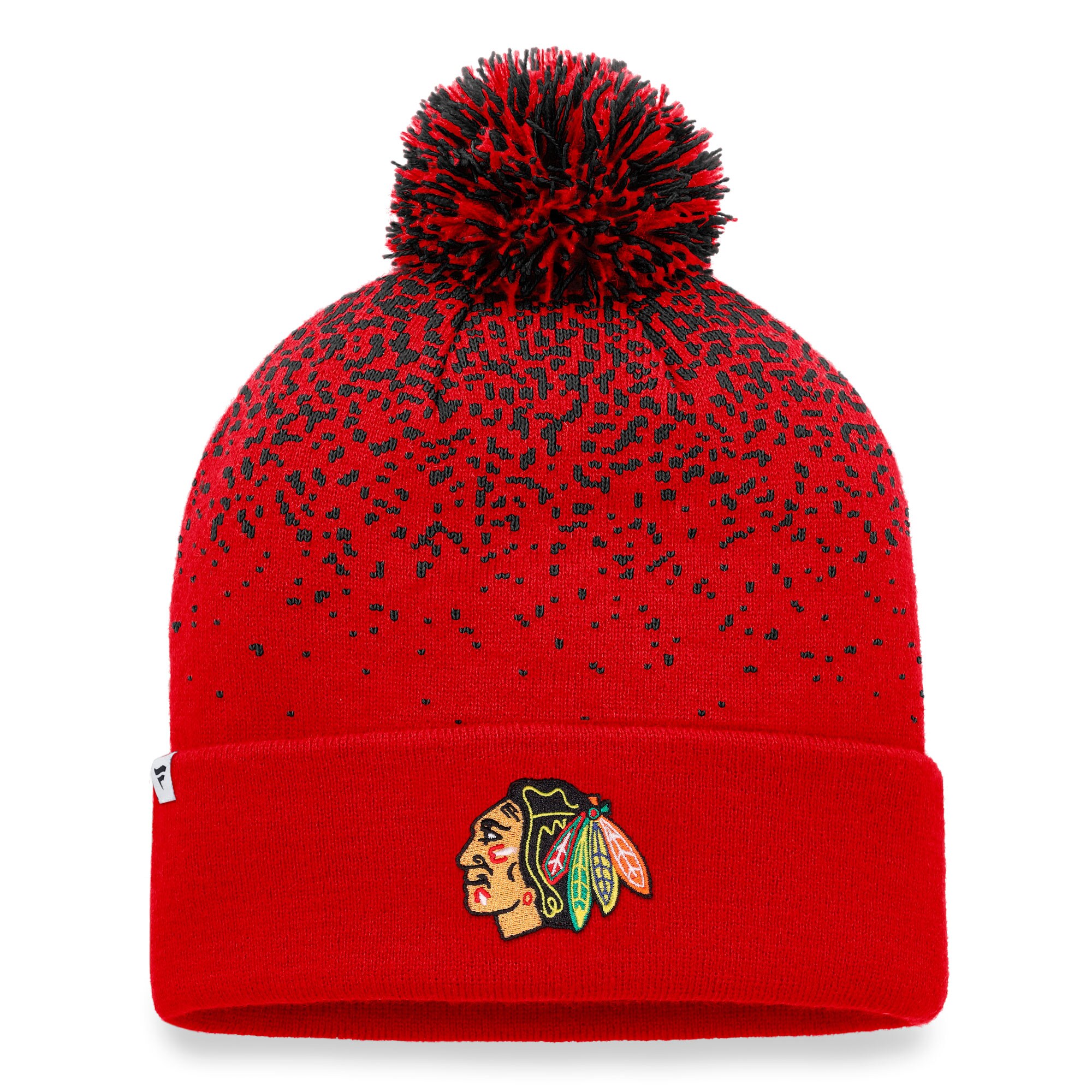 men8217s fanatics red chicago blackhawks iconic gradient cuffed knit hat with pom – Vancouver Canucks Jerseys and Headwear Collection