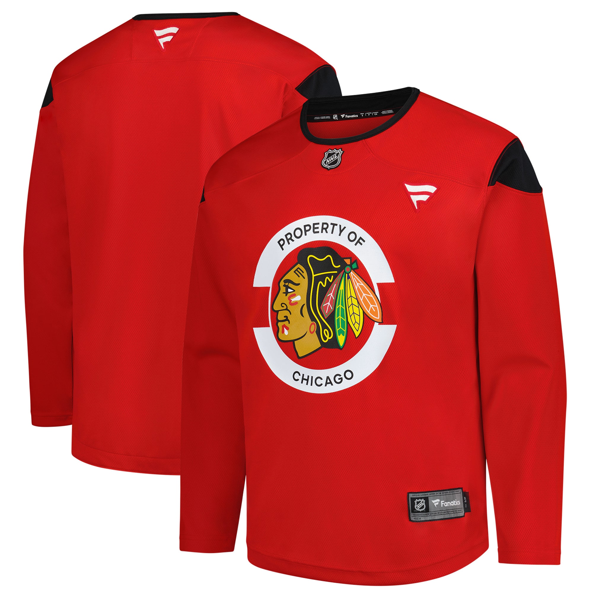 men8217s fanatics red chicago blackhawks team practice jersey – Vancouver Canucks Jerseys and Headwear Collection