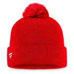 men8217s fanatics red new jersey devils core primary logo cuffed knit hat with pom – Vancouver Canucks Jerseys and Headwear Collection