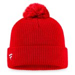 men8217s fanatics red washington capitals core primary logo cuffed knit hat with pom – Vancouver Canucks Jerseys and Headwear Collection