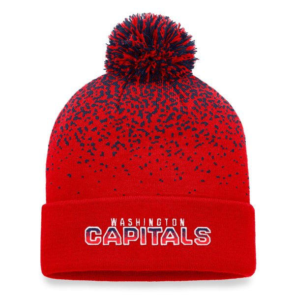 men8217s fanatics red washington capitals iconic gradient cuffed knit hat with pom – Vancouver Canucks Jerseys and Headwear Collection