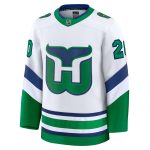 men8217s fanatics sebastian aho white carolina hurricanes throwback premium jersey – Vancouver Canucks Jerseys and Headwear Collection