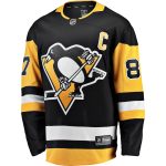 men8217s fanatics sidney crosby black pittsburgh penguins captain patch home breakaway jersey – Vancouver Canucks Jerseys and Headwear Collection