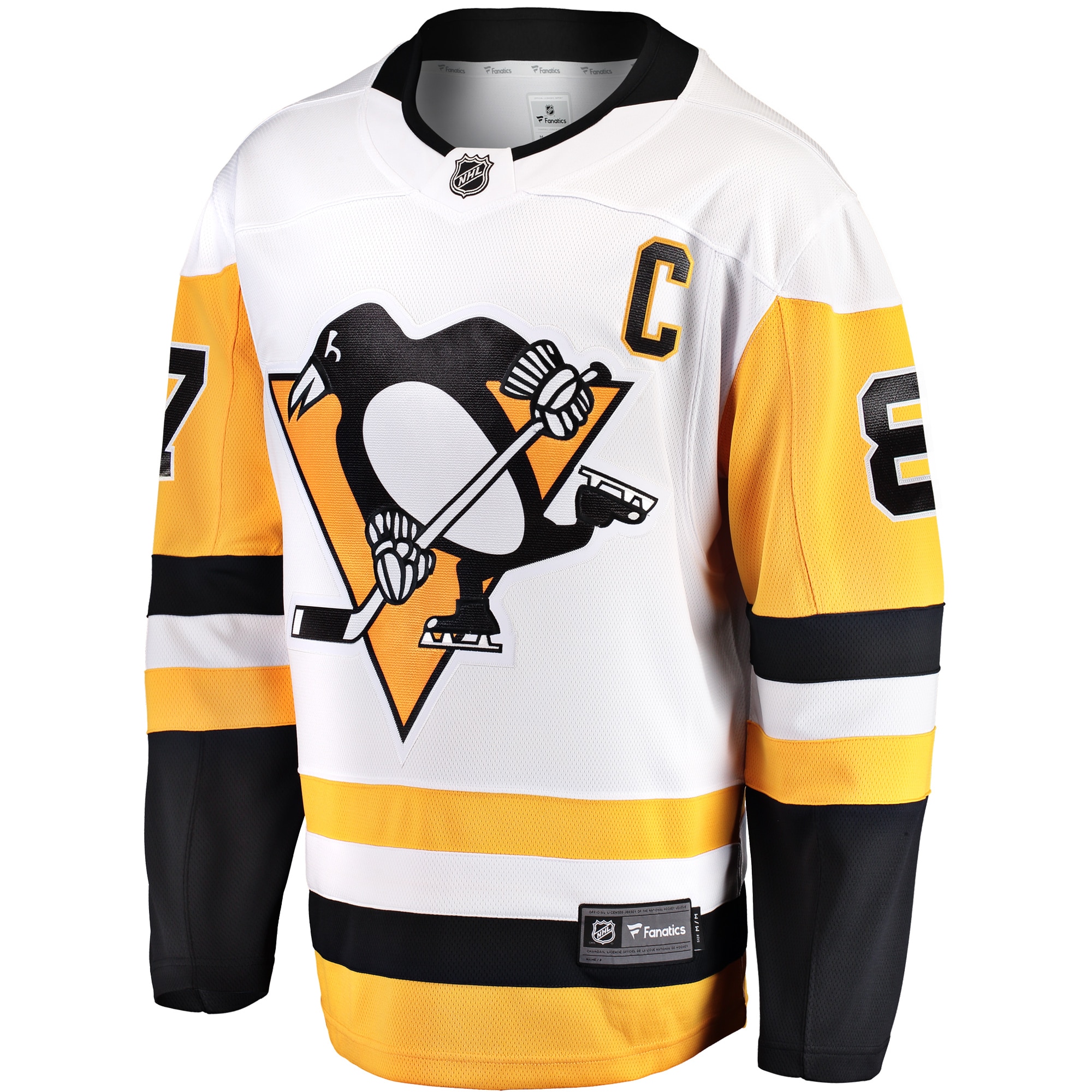 men8217s fanatics sidney crosby white pittsburgh penguins captain away premier breakaway player jersey – Vancouver Canucks Jerseys and Headwear Collection
