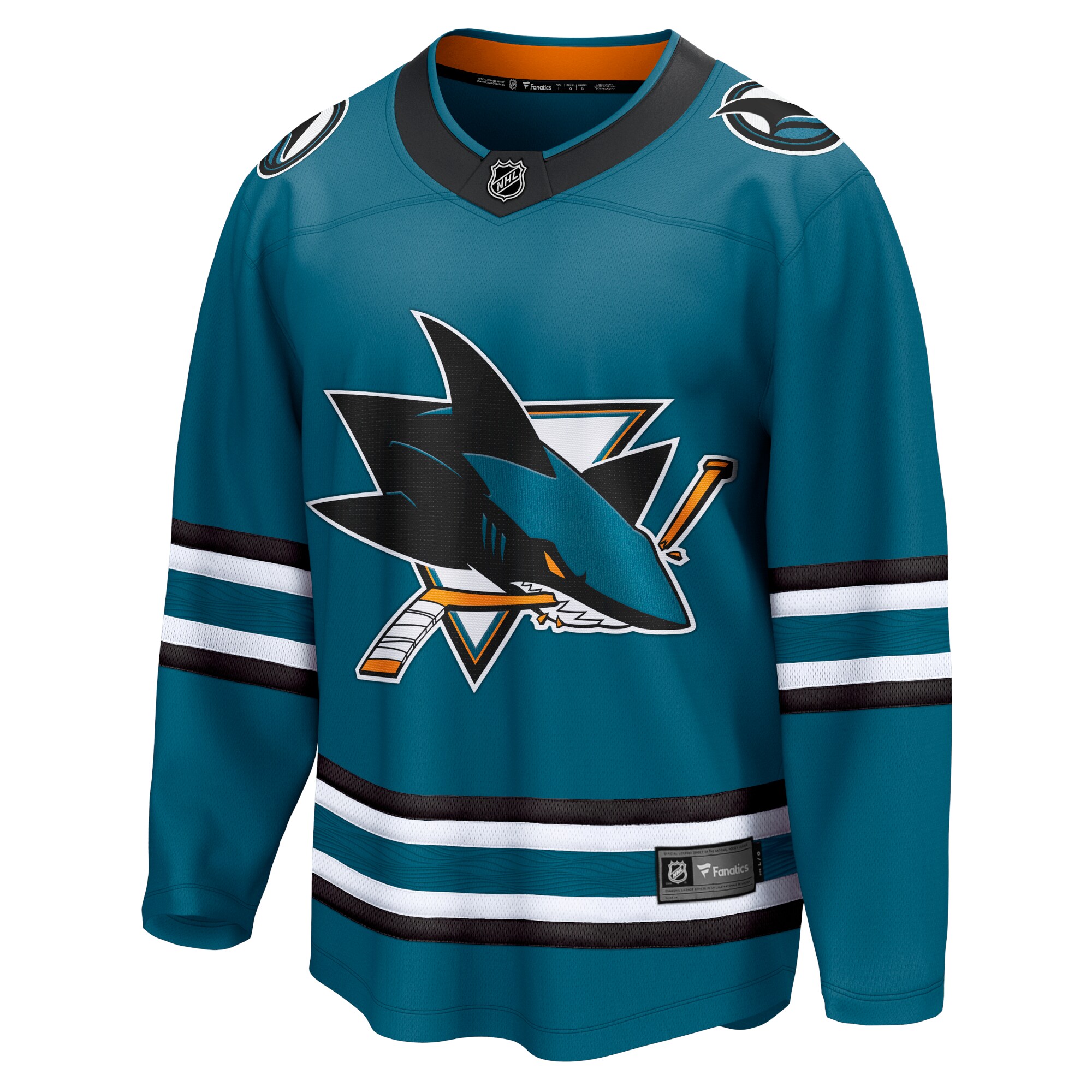 men8217s fanatics teal san jose sharks home breakaway jersey – Vancouver Canucks Jerseys and Headwear Collection