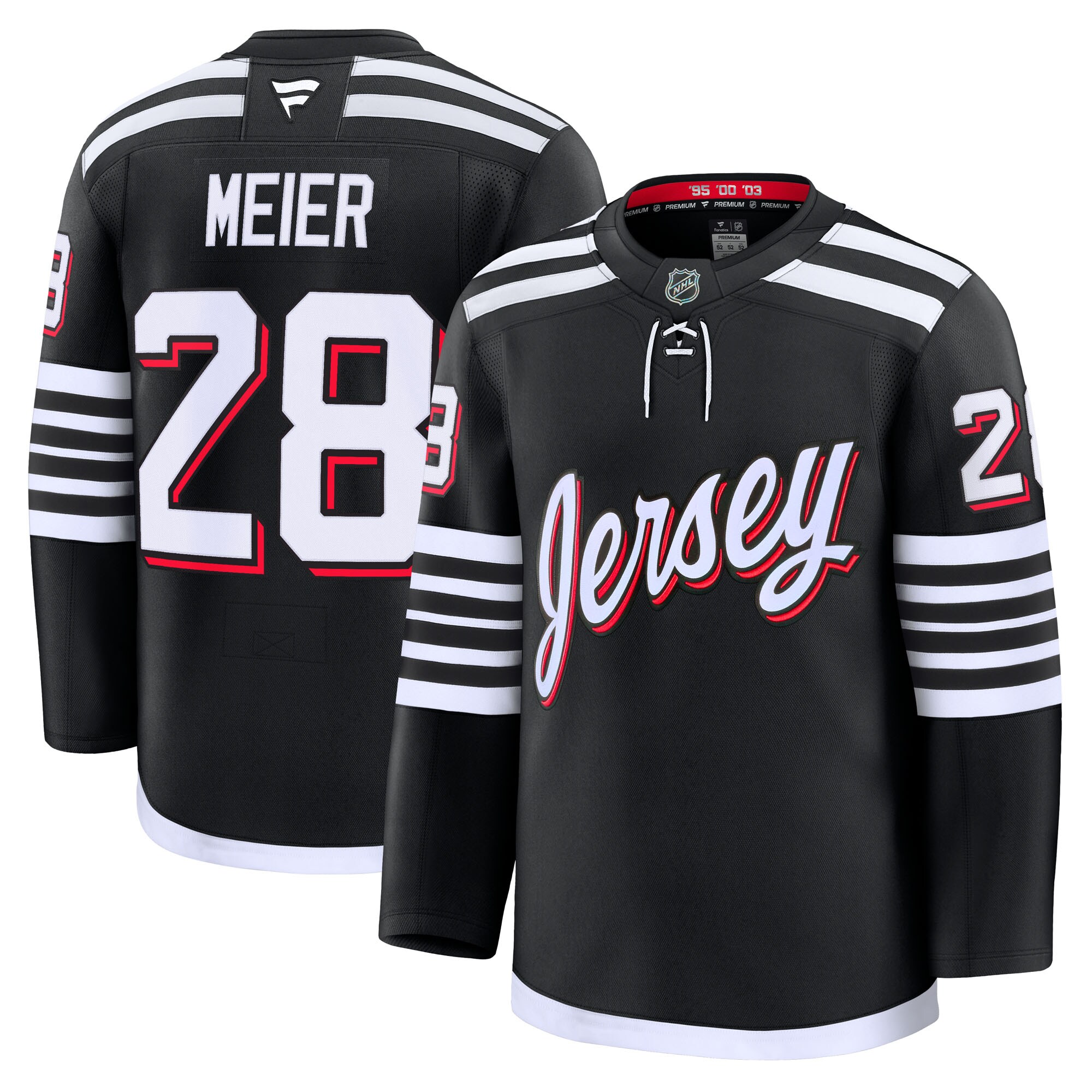men8217s fanatics timo meier black new jersey devils alternate premium jersey – Vancouver Canucks Jerseys and Headwear Collection