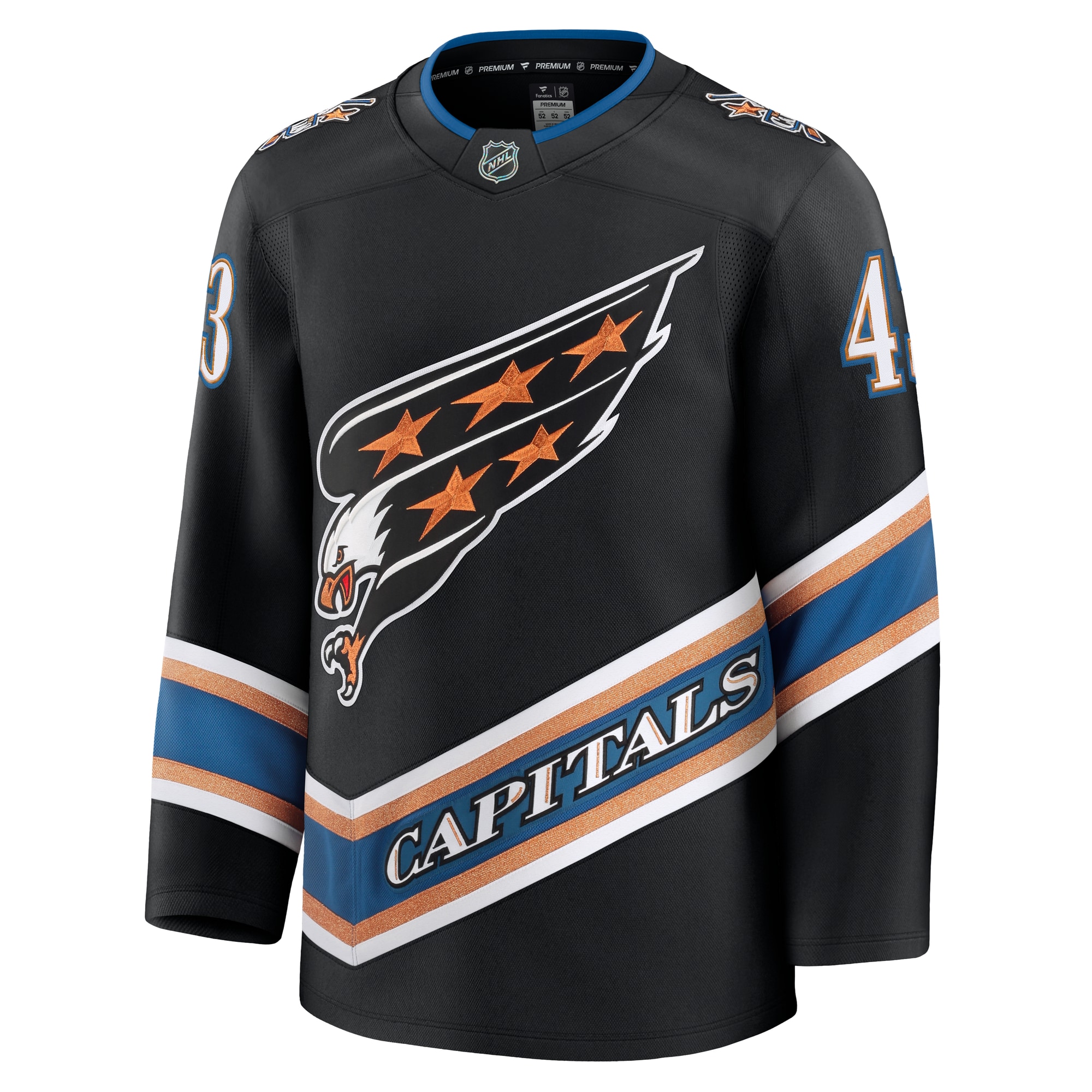 men8217s fanatics tom wilson black washington capitals alternate 50th anniversary premium jersey – Vancouver Canucks Jerseys and Headwear Collection