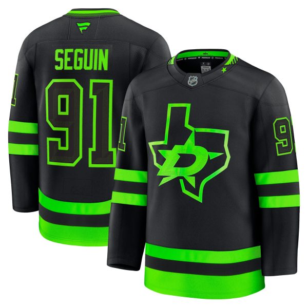 men8217s fanatics tyler seguin black dallas stars alternate premium jersey – Vancouver Canucks Jerseys and Headwear Collection