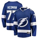 men8217s fanatics victor hedman blue tampa bay lightning home premier breakaway player jersey – Vancouver Canucks Jerseys and Headwear Collection