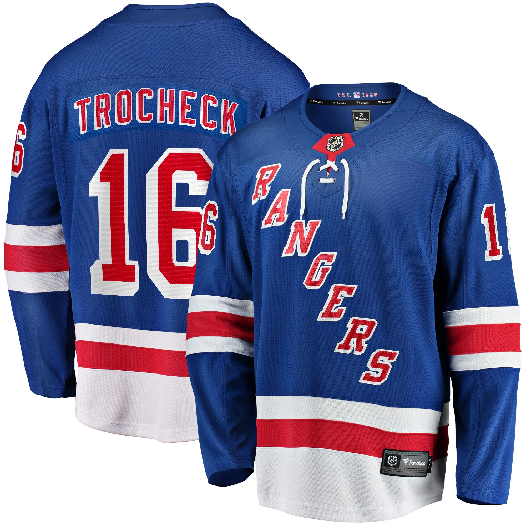 men8217s fanatics vincent trocheck blue new york rangers home breakaway player jersey – Vancouver Canucks Jerseys and Headwear Collection