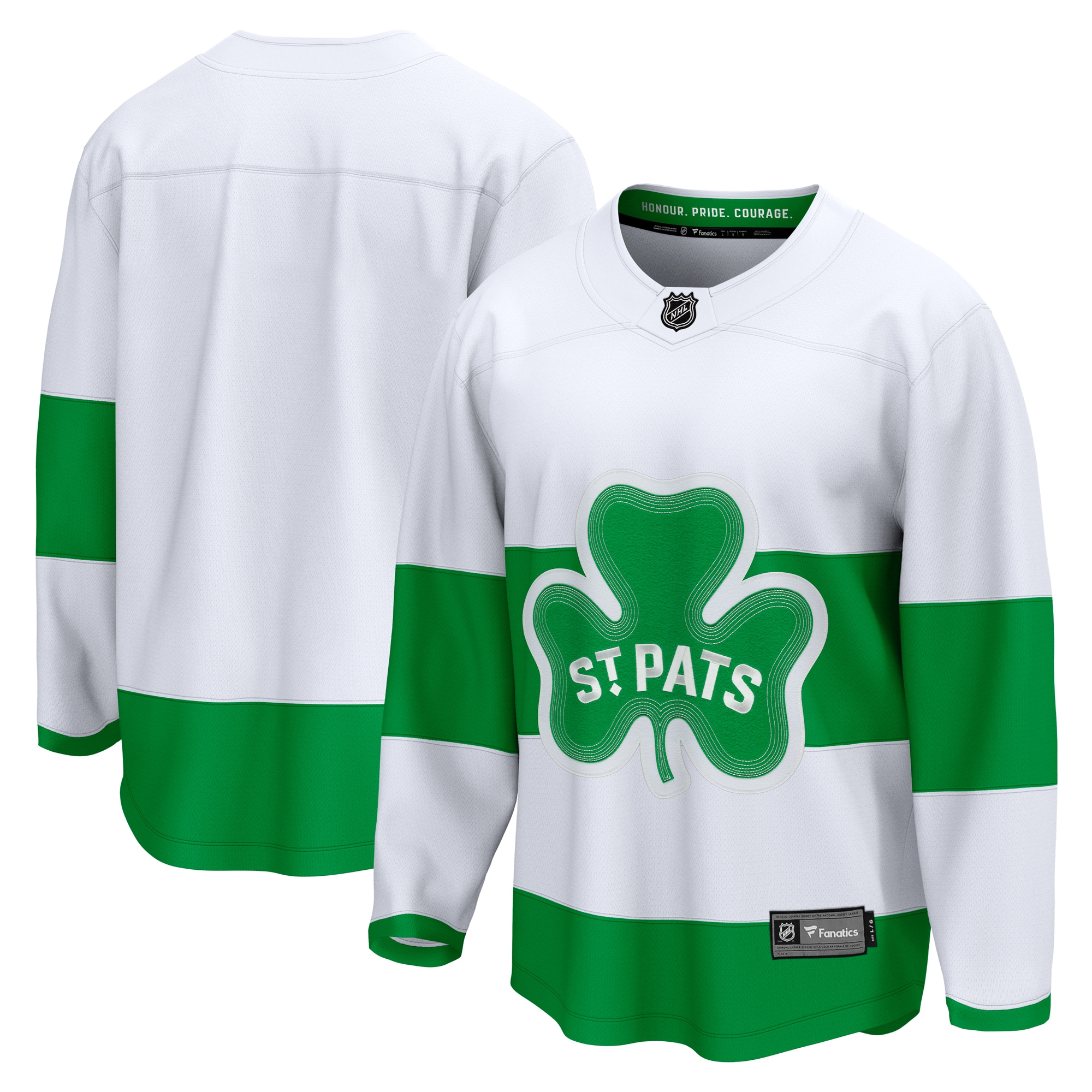 men8217s fanatics white toronto maple leafs st. patricks alternate premier breakaway jersey – Vancouver Canucks Jerseys and Headwear Collection