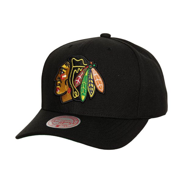 men8217s mitchell amp ness black chicago blackhawks team ground pro adjustable hat – Vancouver Canucks Jerseys and Headwear Collection
