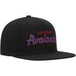 men8217s mitchell amp ness black colorado avalanche core team script 2.0 snapback hat – Vancouver Canucks Jerseys and Headwear Collection