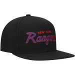 men8217s mitchell amp ness black new york rangers core team script 2.0 snapback hat – Vancouver Canucks Jerseys and Headwear Collection