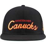 men8217s mitchell amp ness black vancouver canucks core team script 2.0 snapback hat – Vancouver Canucks Jerseys and Headwear Collection
