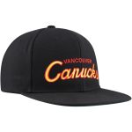 men8217s mitchell amp ness black vancouver canucks core team script 2.0 snapback hat – Vancouver Canucks Jerseys and Headwear Collection