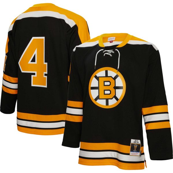 men8217s mitchell amp ness bobby orr black boston bruins 197172 blue line player jersey – Vancouver Canucks Jerseys and Headwear Collection