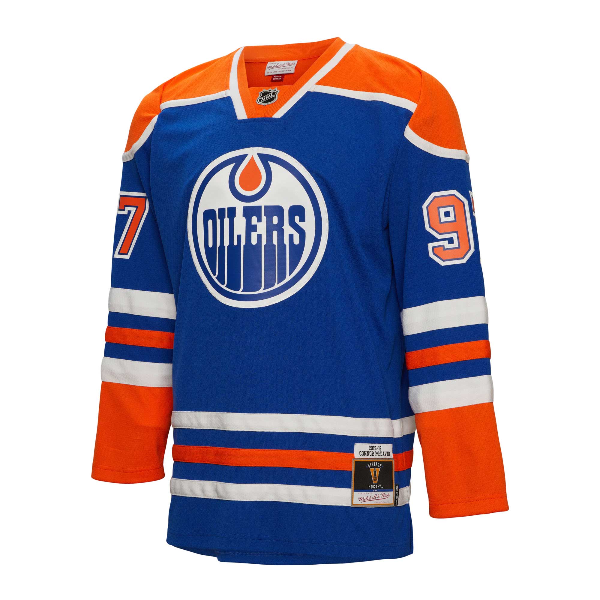 men8217s mitchell amp ness connor mcdavid blue edmonton oilers 201516 blue line player jersey – Vancouver Canucks Jerseys and Headwear Collection