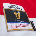 men8217s mitchell amp ness gordie howe red detroit red wings captain patch 196061 blue line player jersey – Vancouver Canucks Jerseys and Headwear Collection
