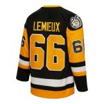 men8217s mitchell amp ness mario lemieux black pittsburgh penguins captain patch 199192 blue line player jersey – Vancouver Canucks Jerseys and Headwear Collection