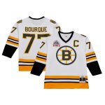men8217s mitchell amp ness ray bourque white boston bruins captain patch 198990 blue line player jersey – Vancouver Canucks Jerseys and Headwear Collection