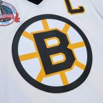 men8217s mitchell amp ness ray bourque white boston bruins captain patch 198990 blue line player jersey – Vancouver Canucks Jerseys and Headwear Collection
