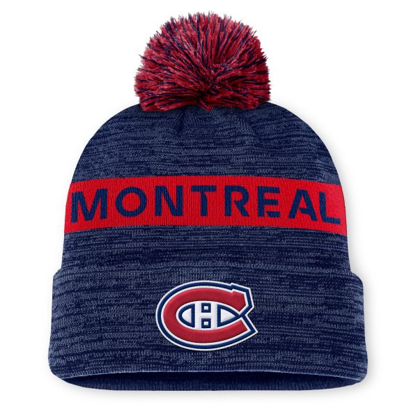 montreal canadiens authentic pro rink beanie cuff with pom – Vancouver Canucks Jerseys and Headwear Collection