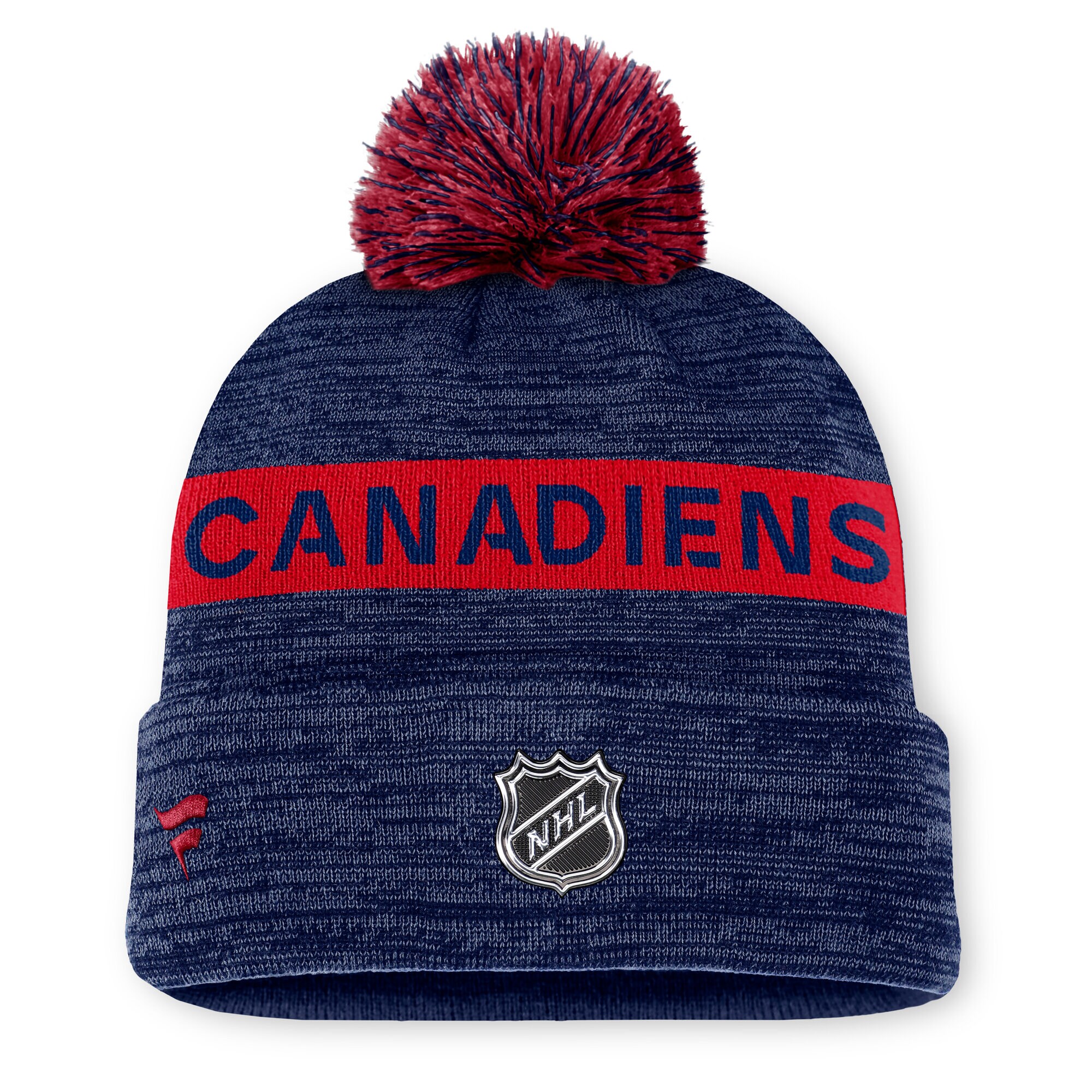 montreal canadiens authentic pro rink beanie cuff with pom – Vancouver Canucks Jerseys and Headwear Collection
