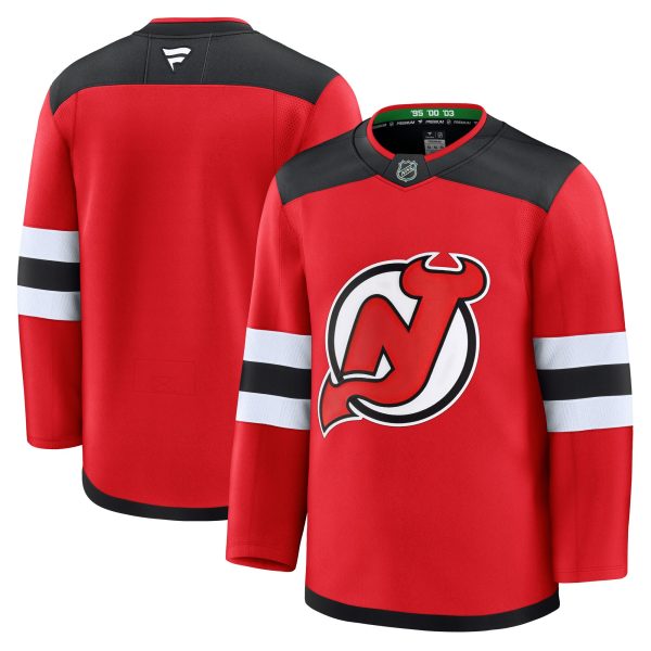 new jersey devils fanatics branded home premium jersey – mens – red – Vancouver Canucks Jerseys and Headwear Collection
