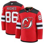 new jersey devils fanatics branded home premium jersey – red – jack hughes – mens – Vancouver Canucks Jerseys and Headwear Collection