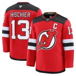 new jersey devils fanatics branded home premium jersey – red – nico hischier – mens – Vancouver Canucks Jerseys and Headwear Collection