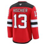 new jersey devils fanatics branded home premium jersey – red – nico hischier – mens – Vancouver Canucks Jerseys and Headwear Collection