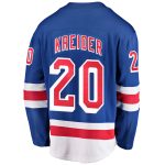 new york rangers fanatics home breakaway jersey – blue – chris kreider – mens – Vancouver Canucks Jerseys and Headwear Collection