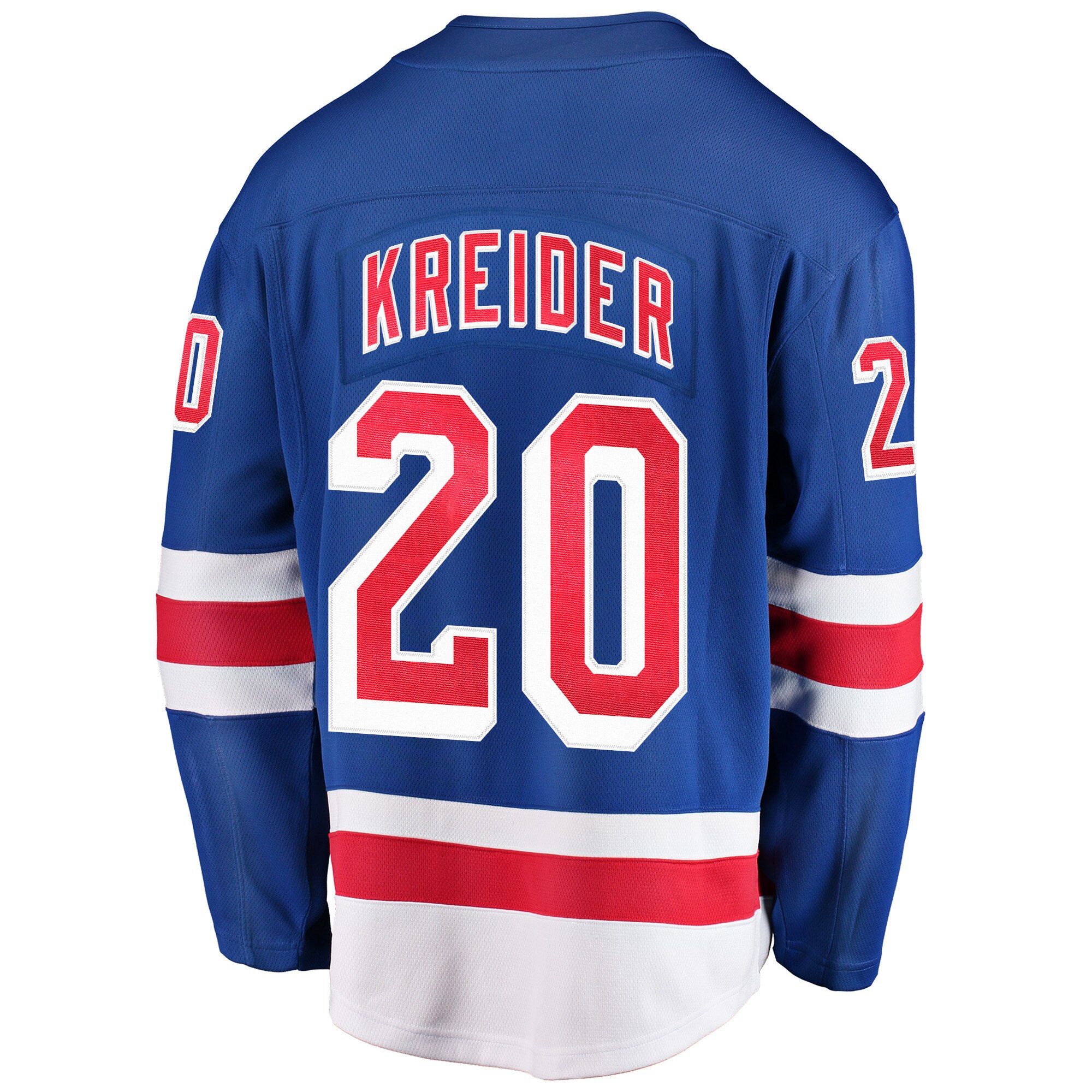 new york rangers fanatics home breakaway jersey – blue – chris kreider – mens – Vancouver Canucks Jerseys and Headwear Collection