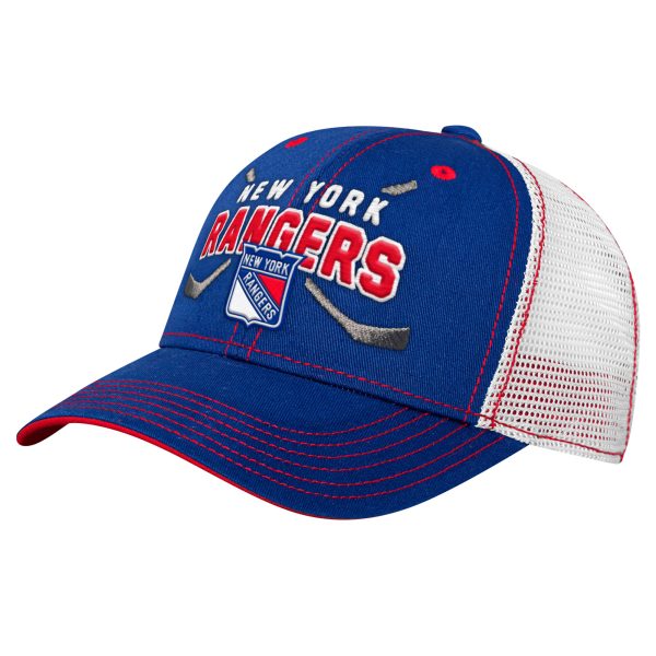 new york rangers lock up mesh adjustable cap – youth – Vancouver Canucks Jerseys and Headwear Collection