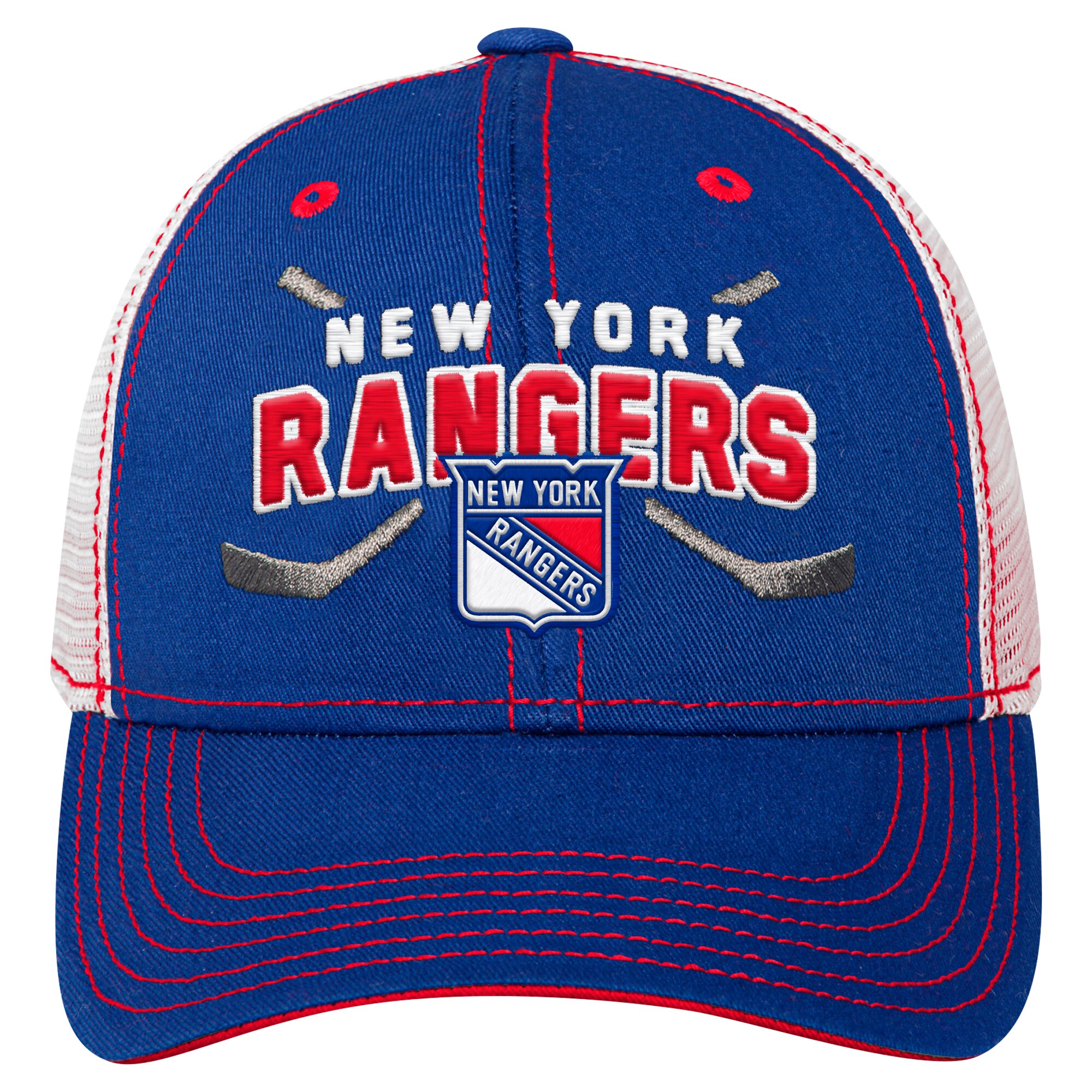 new york rangers lock up mesh adjustable cap – youth – Vancouver Canucks Jerseys and Headwear Collection