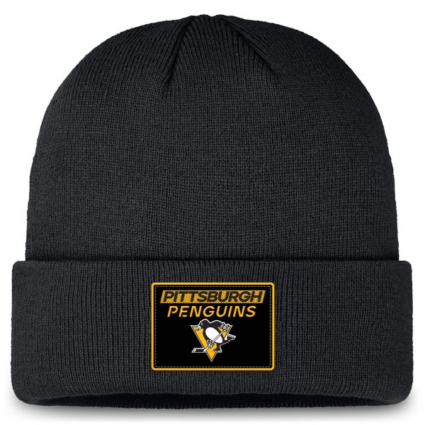 pittsburgh penguins authentic pro rink prime cuffed beanie – Vancouver Canucks Jerseys and Headwear Collection