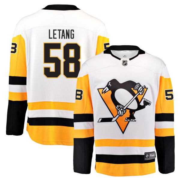 pittsburgh penguins fanatics away breakaway jersey – kris letang – mens – Vancouver Canucks Jerseys and Headwear Collection