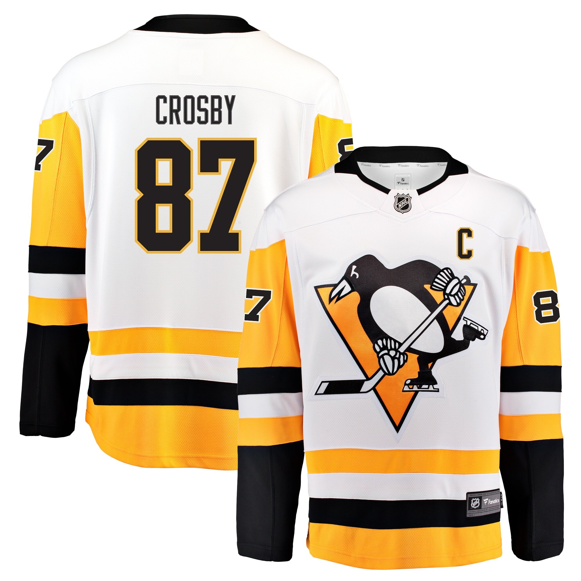 pittsburgh penguins fanatics away breakaway jersey – sidney crosby – mens – Vancouver Canucks Jerseys and Headwear Collection