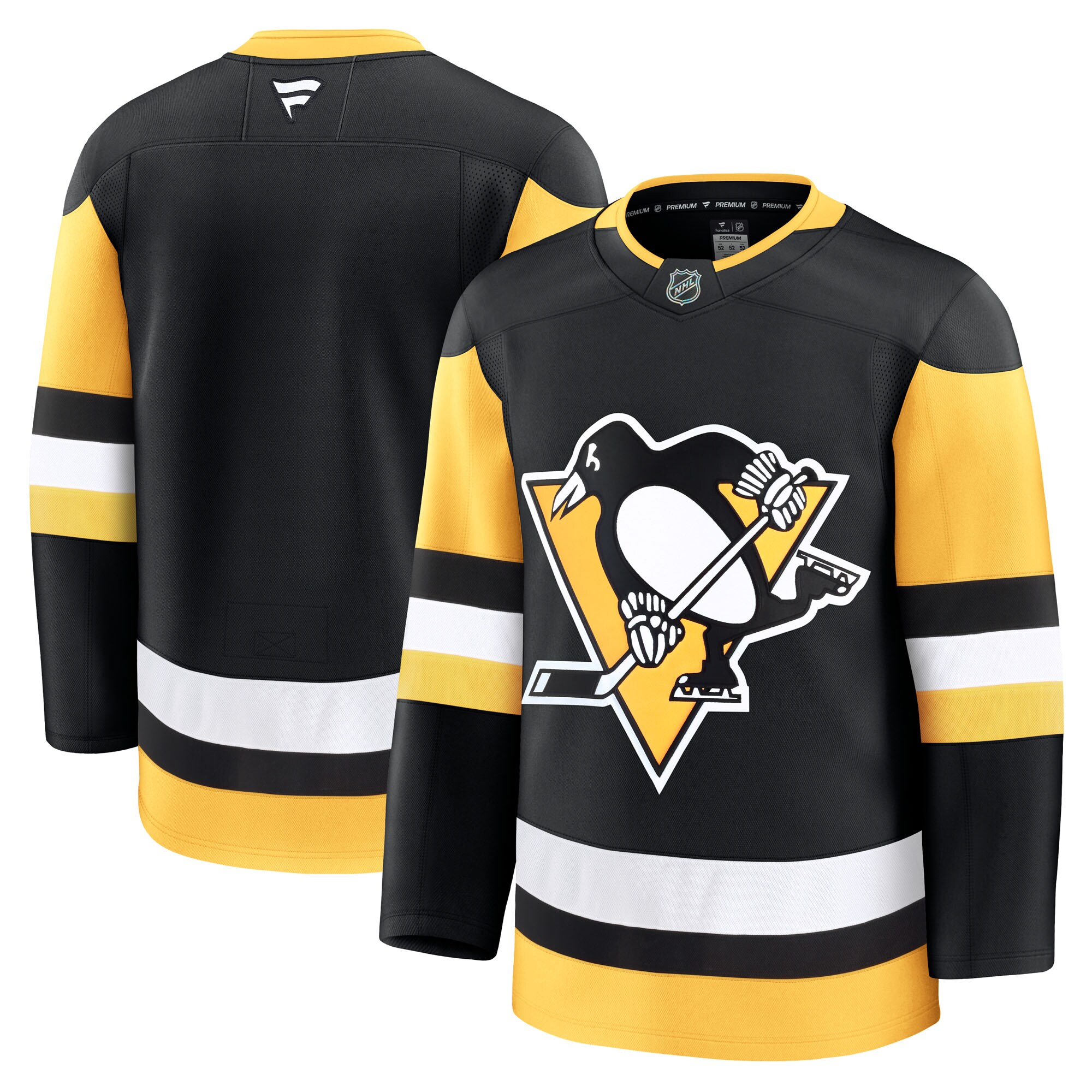 pittsburgh penguins fanatics branded home premium jersey – mens – black – Vancouver Canucks Jerseys and Headwear Collection