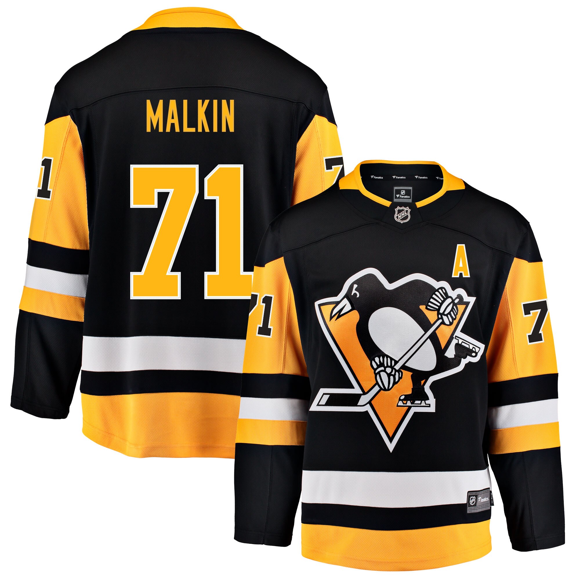 pittsburgh penguins fanatics home breakaway jersey – evgeni malkin – mens – Vancouver Canucks Jerseys and Headwear Collection