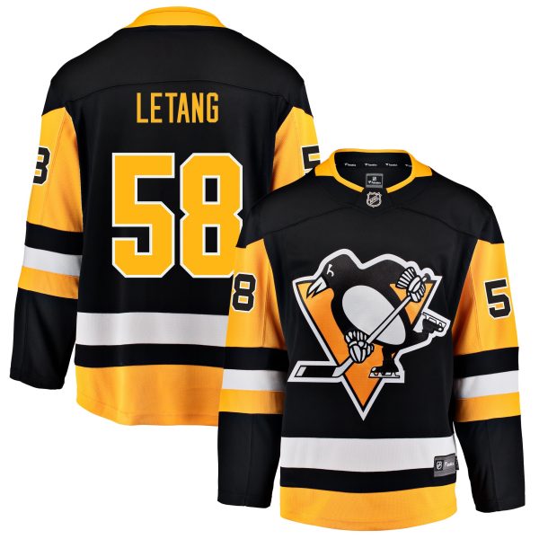 pittsburgh penguins fanatics home breakaway jersey – kris letang – mens – Vancouver Canucks Jerseys and Headwear Collection