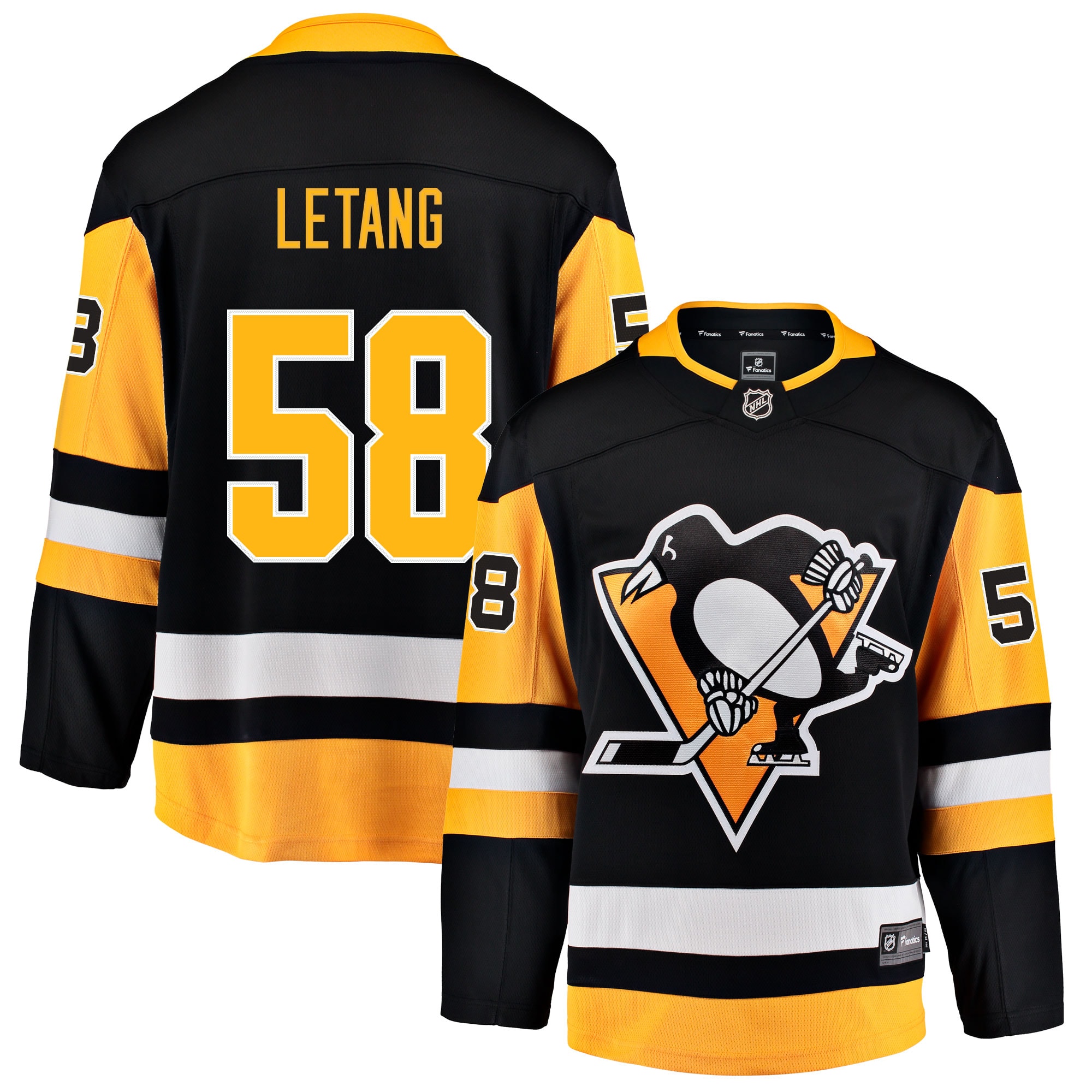 pittsburgh penguins fanatics home breakaway jersey – kris letang – mens – Vancouver Canucks Jerseys and Headwear Collection