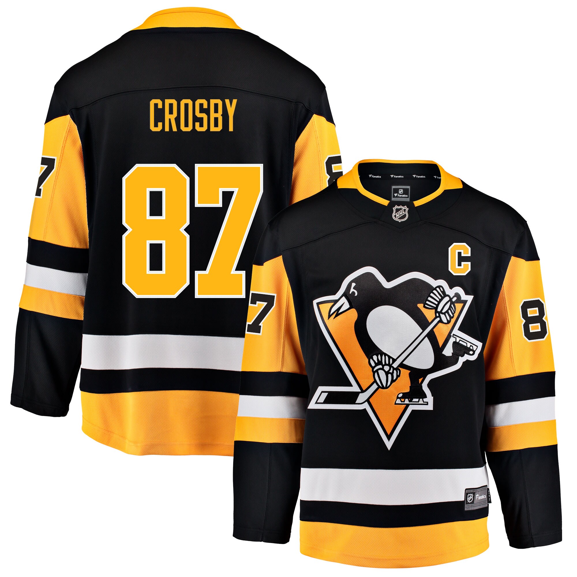pittsburgh penguins fanatics home breakaway jersey – sidney crosby – mens – Vancouver Canucks Jerseys and Headwear Collection