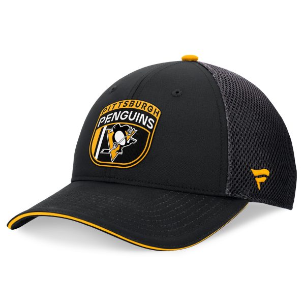 pittsburgh penguins pro draft structured trucker cap – unisex – Vancouver Canucks Jerseys and Headwear Collection